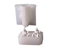 Moldes De Navidad Para Velas De Silicona | Molde De Silicona Para Resina Epoxi,Moldes De Artesanía Estacional Para De Polímero Epoxi Fundición Terapia