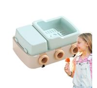 Moldes de paleta caseros, fabricante de pop helados de silicona - Moldes de silicona para palomitas caseras con tapa - Soft 6 Células Felling Candy Hacer suministro de arcilla, chocola