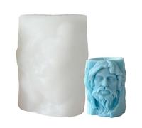 Moldes de para hacer velas - Reutilizables 3D Jesús María - Moldes de Jabón Flexibles | Para Vacaciones Cumpleaños Navidad Resina Jabón Arcilla Concreto Adultos Principiantes Amantes de la