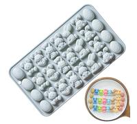 Moldes de Pascua de silicona, utensilios de cocina reutilizables de calidad alimentaria, molde de hornear de silicona para pastelería, para magdalenas, postres, decoración de pasteles, hogar