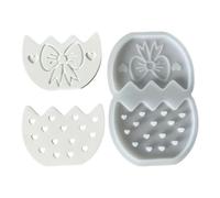Moldes de Pascua, herramientas de ocio creativas reutilizables y flexibles,Moldes de Pascua Fabricación Velas | para resina yeso, decoración de creativas para adultos