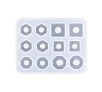 Moldes de perlas de silicona para procesamiento de joyas de resina piedras preciosas Las pulseras colgantes de diseño múltiple hacen moldes de silicona resistentes a las lágrimas