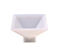 Moldes de pirámide epoxi de silicona transparente con flores secas, resina UV, decoración artesanal, fabricación de joyas, moldes de resina epoxi, cenicero