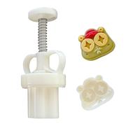 Moldes de postre para entusiastas de la repostería, moldes de ABS para bellamente detallados Dios de la Riqueza Serpiente de Judías Verdes Pasteles Herramienta de pastelería