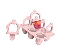 Moldes de postre reutilizables sostenibles para crear deliciosos refrigerios fríos en casa sin que se peguen Los mejores moldes para helado Juego de helado de silicona consistente con varios patrones