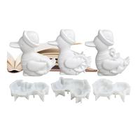 Moldes de Resina Animal - Juego de 3 Piezas Moldes De Moldes De Gaviota | Moldes De Resina Epoxi | Para Vacaciones, Bodas, , Cena, Decoración De Mesas, Decoración Del Hogar y Decoración De
