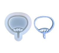 Moldes de resina con forma de abanico, moldes de silicona con forma de abanico, molde de fundición de resina, suministros para hacer joyas para molde de ventilador de silicona