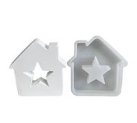 Moldes de resina con forma de corazón para hacer pasteles, fondant, decoración de habitación, adornos de yeso hechos a mano