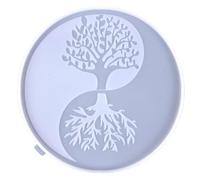 Moldes De Resina De Árbol De La Vida - Moldes De Silicona Epoxi Para Moldeo Artístico, Decoración De La Pared Suministros De Artesanía Creativa | Proyectos De Fabricación De Regalos De Decoración De