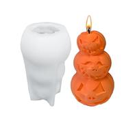 Moldes de resina de Halloween, silicona moldeada fácil lanzamiento, compatible con flexible Craft Mold, reutilizable epoxi resina para proyectos temáticos, Creative Decor Crafts, 4,33 pulgadas
