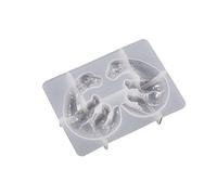 Moldes de resina de huevos de dragón, molde 3D para hacer moldes de silicona de dragón para decoración del hogar, adornos artísticos, moldes de resina de huevos de dragones