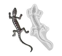 Moldes de resina de - Moldes en forma de animal, molde de silicona èn arcilla Gecko 3D, decoración de la pared, la resina epoxi y molde de moldeo, ornamento | oule đe lagartos ën