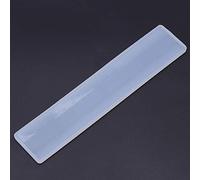 Moldes de resina de silicona de 4 formas, hechos a mano, regla recta, regla cuadrada, regla triangular, transportador, molde para manualidades