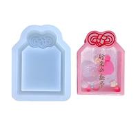 Moldes de resina de silicona epoxi para colgantes, accesorios de fabricación de joyas, kit de moldes de silicona