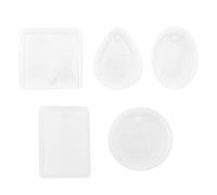 Moldes de resina de silicona para kit de fabricación de joyas de bricolaje para pendientes collares de colegas de colegas de fantasía de joyería de fantasía