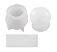 Moldes de resina de viento, kit de silicona, campanillas, moldes de fundición de resina epoxi para crear arte, decoración de fiesta en el hogar, kit de fabricación de campanillas