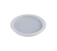 Moldes de resina epoxi para hacer posavasos, bandeja de taza, soporte de almacenamiento, molde de silicona de resina para manualidades, decoración del hogar, oficina, moldes de silicona para