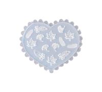 Moldes de resina floral uñas de resina decoraciones de arte moldes para pendientes epoxi collar colgante artesanía de resina