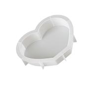 Moldes de resina moldeada de silicona de grado alimenticio para fundir resinas, hacer velas, jabones, sujetalibros decorativos, jarrones, soportes, día de los amantes