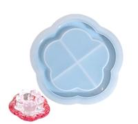 Moldes de Resina para vajilla, Molde para Bandeja de Joyas, moldes de Bandeja en Forma de círculo/corazón de Amor con Borde - Moldes de joyería de Resina, para Manualidades, Bandeja