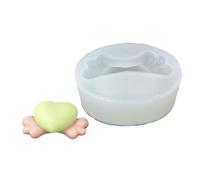 Moldes de silicona 3D con alas de corazón para hacer resina epoxi, jabón, pasteles, fondant, decoración de chocolate, molde flexible