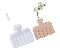 Moldes de silicona a rayas para hacer resina epoxi, decoración de yeso, flores texturizadas, silicona moderna a rayas