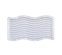 Moldes de silicona a rayas para moldeo de resina, arco, puerta, bandeja, epoxi, manualidades, alfombrilla para tazas, molde de resina, arco curvado para manualidades
