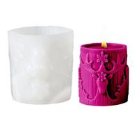 Moldes De Silicona Árbol De Navidad, Moldes De Silicona De Navidad Para Velas | Velas De Aromaterapia Jabón De Cera Hecho A Mano | Herramientas De Molienda De Decoración De Fiesta Adorno, Velas De