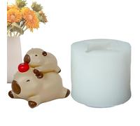 Moldes de silicona capibara para resina,molde de silicona capibara,Molde para creación de velas con molde para capibara para helado | Molde de silicona para tarta mousse, capibara para helado, para co