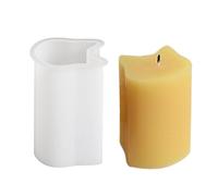 Moldes de silicona con 8 formas de pirámide para manualidades, decoración del hogar, regalos, moldes de silicona