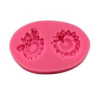 Moldes de silicona con diseño de flores, fondant, manualidades, pasteles, chocolate, azúcar, helados, pasteles, pasteles, decoración de pasteles, moldes de jabón