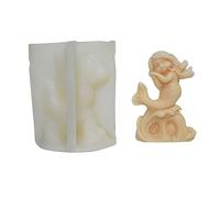 Moldes de silicona con diseño de sirenas, diseño de sirenas, hermoso tema 3D perfumado