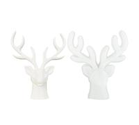 Moldes de silicona con forma de alce - Silıcone 15,5x16cm Diseño | Moldes navideños de silicona de fácil extracción, modelado artesanal, arte escultórico - de resina de reno | Taller in