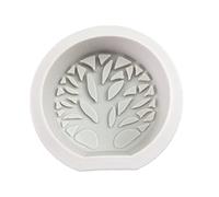Moldes de silicona con forma de árbol, moldes de arcilla para hornear, herramientas de horneado, silicona antiadherente para cocina, moldes de árbol