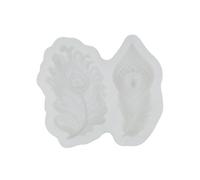 Moldes de silicona con forma de cola de pavo real para hornear y flexibles y eficientes, herramientas de cocina seguras, moldes artísticos de silicona para manualidades