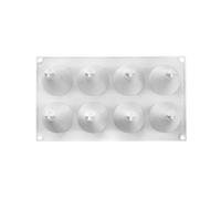 Moldes de silicona con forma de cono, moldes para Mousse, helado, gelatina, pudín, jabón, moldes para pasteles, utensilios para hornear, moldes para Fondant