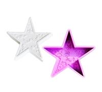 Moldes de silicona con forma de luna y estrella para puerta arqueada, jabón para jabón de resina epoxi, fácil de desmoldar