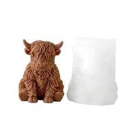 Moldes de silicona con forma de , molde de aromaterapia reutilizable 3D, herramienta para hornear animales, plantilla de resina para Acción de Gracias, vacaciones, cumpleaños, , oficinas