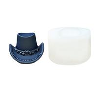 Moldes de silicona con forma de sombrero multiusos para hacer resina epoxi, jabón, chocolate, resina epoxi, molde para manualidades
