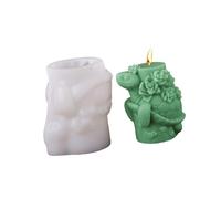 Moldes de silicona con forma de tortuga para jabón, decoración del hogar, resistentes a la temperatura, moldes de silicona de criatura marina