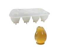 Moldes de silicona de 8 compartimentos fáciles de limpiar, adecuados para elaborar gelatinas y chocolates, suministros para hornear, molde para hornear en vacaciones