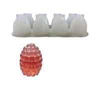 Moldes de silicona de 8 compartimentos fáciles de limpiar, adecuados para elaborar gelatinas y chocolates, suministros para hornear, molde para hornear en vacaciones