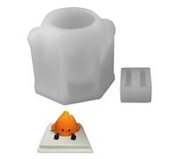 Moldes de silicona de alta calidad para mousses de llama, diseños de llama, moldes de silicona para varios dulces