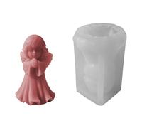 Moldes de silicona de ángel para epoxi, niña pequeña ángel | Siliconas de grado alimenticio fácil de desmoldar para jabón de resina epoxi, decoración del hogar, herramienta de horneado