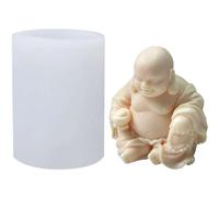 Moldes de silicona de Buda 3D, diseño de Buda, moldes para manualidades para hacer velas de aromaterapia, pasteles, jabones