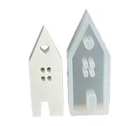 Moldes de silicona de cemento, forma de baliza creativa, detalle de molde de fundición de resina de 1 x 6.4 pulgadas, molde flexible para manualidades de fácil liberación, actualización de