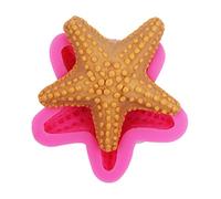 Moldes de silicona de estrella de mar LC Moldes de jabón hecho a mano Moldes de jabón de silicona para jabón DIY molde para hornear, torta, chocolate