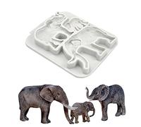 Moldes de silicona de goma flexible segura para alimentos, arcilla, resina, cerámica, caramelos, fondant, chocolate, jabón, moldes para hornear, formas de silicona