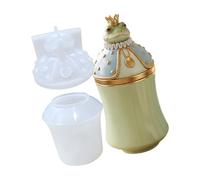 Moldes de silicona de grado alimenticio para hacer joyas, tarros decorativos, decoración de vacaciones, colofonia, manualidades
