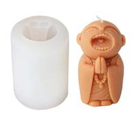 Moldes De Silicona De Monje Velas Que Fabrican Moldes Silicona Manualidades Monje Textura Adornos Para Suministros Artesanía Velas